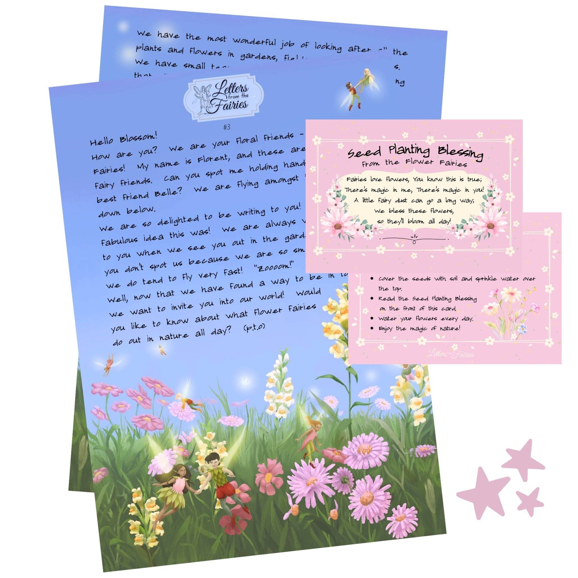 Fairy letters – personalised monthly letter subscription for children