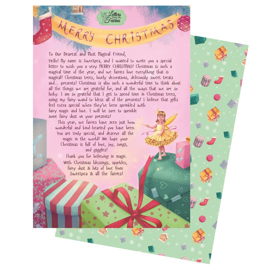 Christmas Fairy Letter